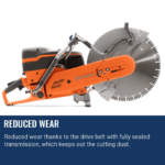 Husqvarna K1270 Rail Power Cutter – Gas - Image 8