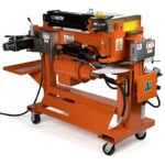 Huth 220V Three Phase 5HP Manual Knee Control Horizontal Pipe Bender 2008 - Image 2