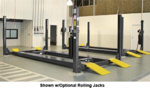BendPak HDS-14LSXE Limo Extended 4 Post Car Alignment Lift 14,000 lb. - New Gray - Image 3