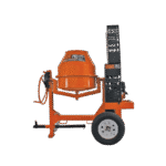 9 Cu Ft Cement Mixer | Brave | Steel Drum | Honda Gas | Towable - Image 7