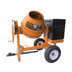 7 Cu Ft Concrete Mixer | Brave | Steel Drum | Honda Gas | Towable