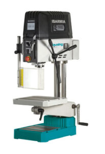 Clausing Erlo Belt-Drive 230V Three Phase 19.7” 10-Speed Step-Pulley Round-Column Bench Drill Press KS18