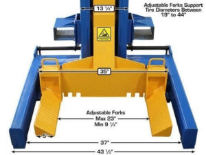 Atlas® ML-6051BC ALI Battery Powered Mobile Column Lift System 111,000 lbs - Image 4