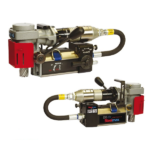 Steelmax D1 Air ATEX 50CFM Low Profile 800W Portable Pneumatic Drill with Permanent Magnetic Base SM-D1-AIR-ATX - Image 2