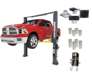 BendPak 10AP Pro Series Adj-Width ALI 2 Post Lift Package - Image 2