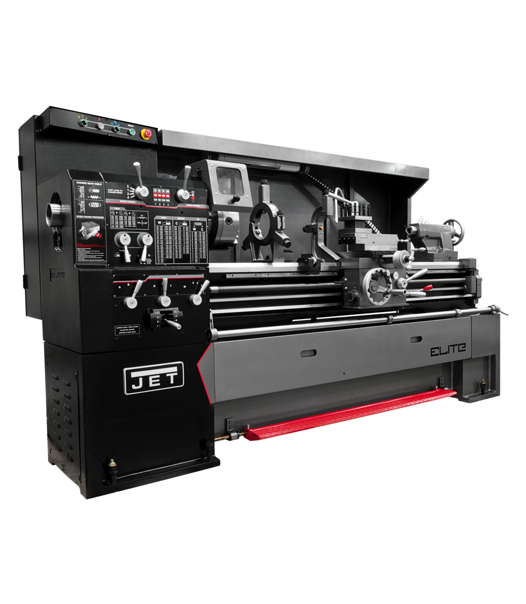 dcc652db55a9efec5d26e56ad75dd0106e445626_892100_main.png Jet EGH-1740, Elite 17x40 Large Spindle Bore Geared Head Lathe 892100 - Image 1