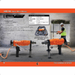 Core Bore Drill 3″-6″ – 16AMP|1PH – Hand-Held