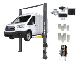 BendPak 10APX-181 Pro Series High-Rise Ex-Tall ALI 2 Post Lift Package - Image 2