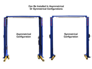 Atlas® Platinum PVL10 ALI Certified Adj Height 2 Post Lift 10,000 lbs w/Ext Kit - Image 6