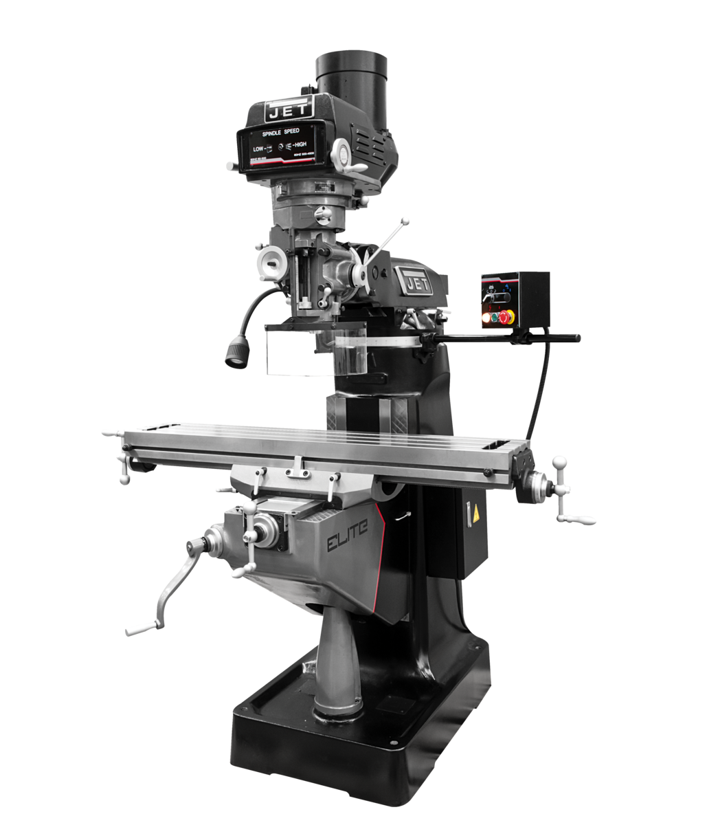 fd52d59eb39482a2a18c4116916aab4406b5f54c_894165_main.png Jet ETM-949 Mill with 3-Axis Newall DP700 (Knee) DRO 894165 - Image 1