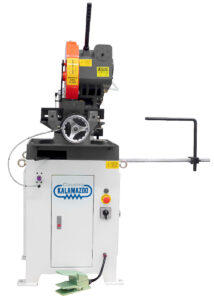 Clausing Kalamazoo 230V Three Phase 14” Dual-Speed Semi-Automatic Ferrous Circular Cold Saw with Pneumatic Power Vise FHC350SA - Image 2