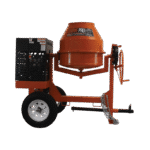 9 Cu Ft Cement Mixer | Brave | Steel Drum | Honda Gas | Towable - Image 5