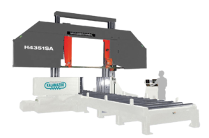 Clausing Kalamazoo 230V Three Phase 43” Double-Column Variable-Speed Semi-Automatic Horizontal Bandsaw H4351SA - Image 2