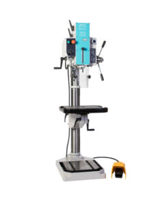 Palmgren 230V Three Phase 26” Power Feed Gear Head Drill Press with Foot Reversing Switch 9680250