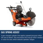 Husqvarna FS 600 E | Walk-Behind Floor Saw - Image 5