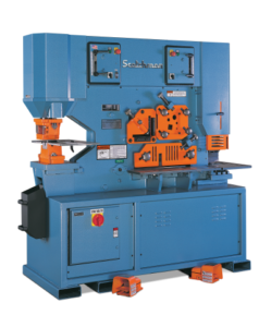 Scotchman DO 8514-20M 460V Three Phase Dual Operator 85 Ton Hydraulic Ironworker 025935 - Image 2