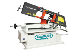Clausing Kalamazoo 220V Single Phase 7”x14” 4-Speed Manual Horizontal Bandsaw KC812W