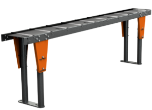 TigerStop TABR20PR Plastic Roller Material Handling Table 22' L x 14.44" W